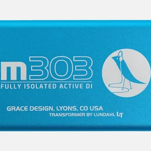 Grace Design m303 - Boîte de DI ACTIVE avec transformateur de sortie LUNDAHL Commander Vite