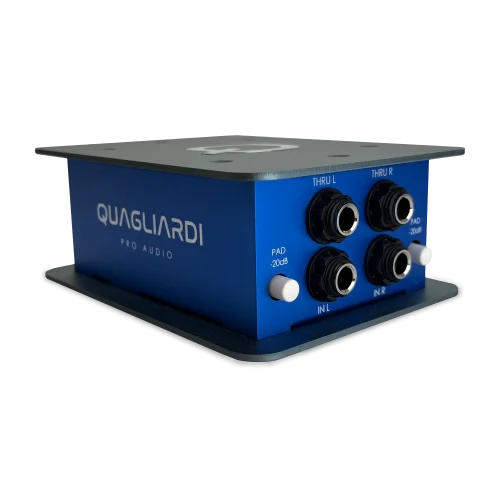 Boîte de direct stéréo active Quagliardi ColorBox Active DI Prix Cassé