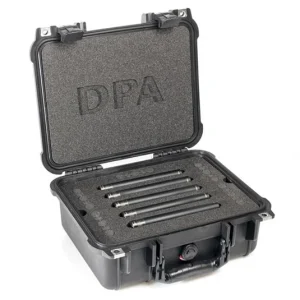 DPA Surround Kit with 5 x 4015A, Clips, Windscreens in Peli Case Remise