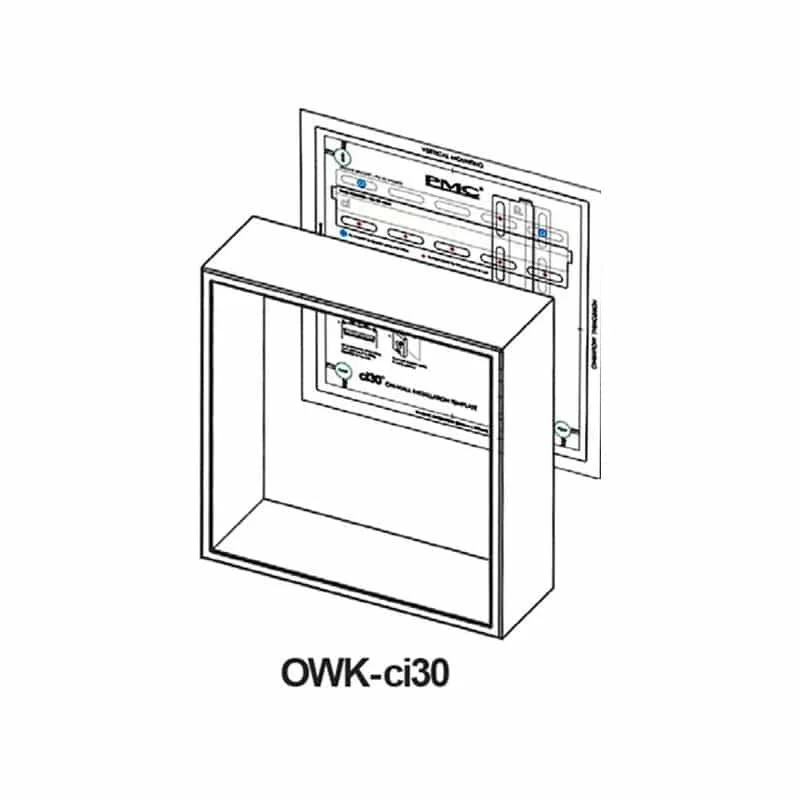 Vente Directe PMC Ci30 OWK onwall mounting kit black