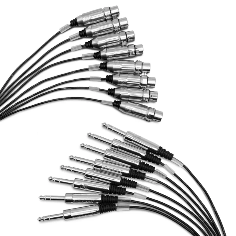 Marque Funky Junk Cables Cavo Multicore 8 XLR F Jack DLX 5m
