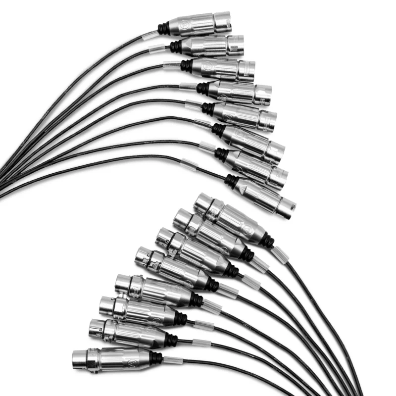 Funky Junk Cables Cavo Multicore XLR XLR 3m Commander Vite