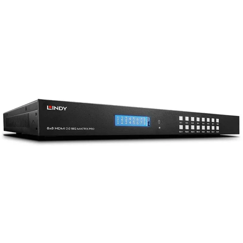 Lindy Switch Matrice HDMI 18G 8x8 con Audio Offre Exclusive