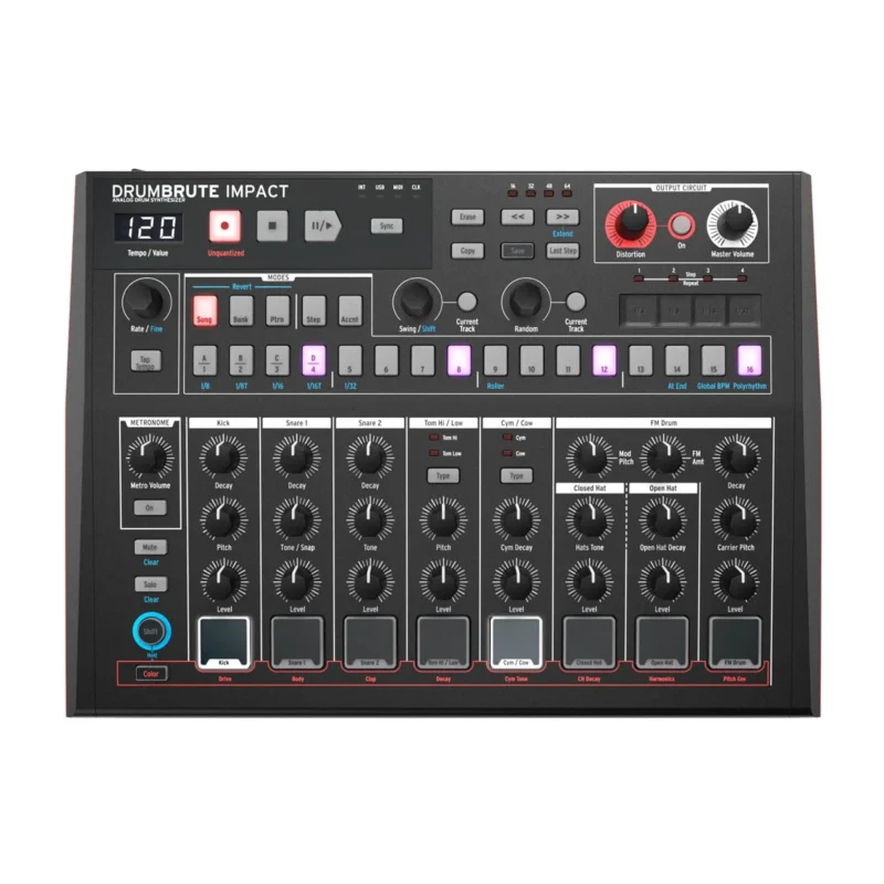 ARTURIA DrumBrute Impact Noir Offre Limitée