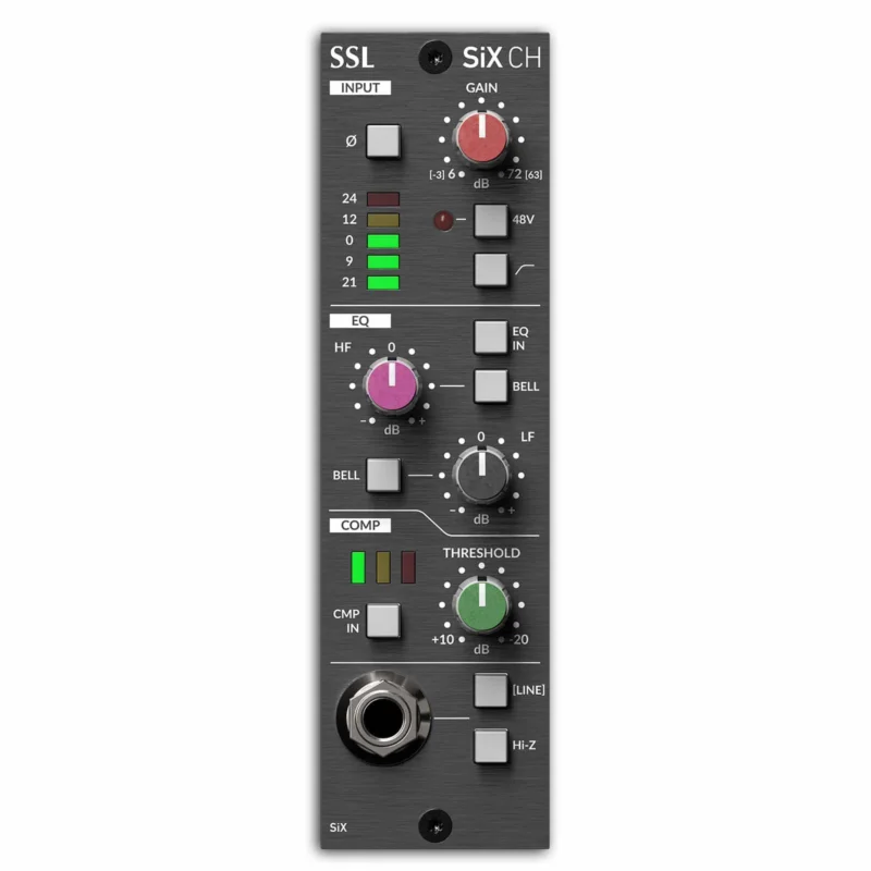 Top Vente Solid State Logic 500-Series SiX Channel