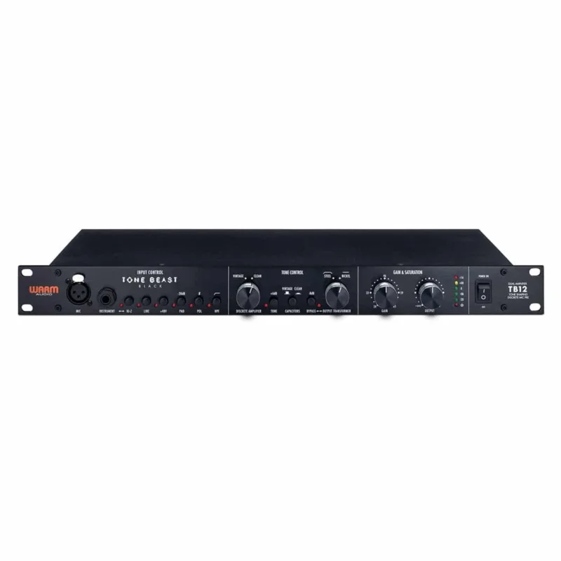 WARM AUDIO TB12 Tone Beast Black Populaire