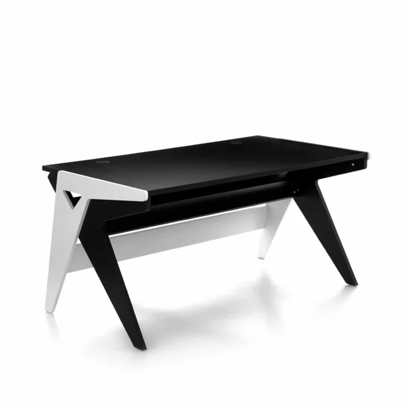 Zaor VISION O 63" desk - Black/White Authentique