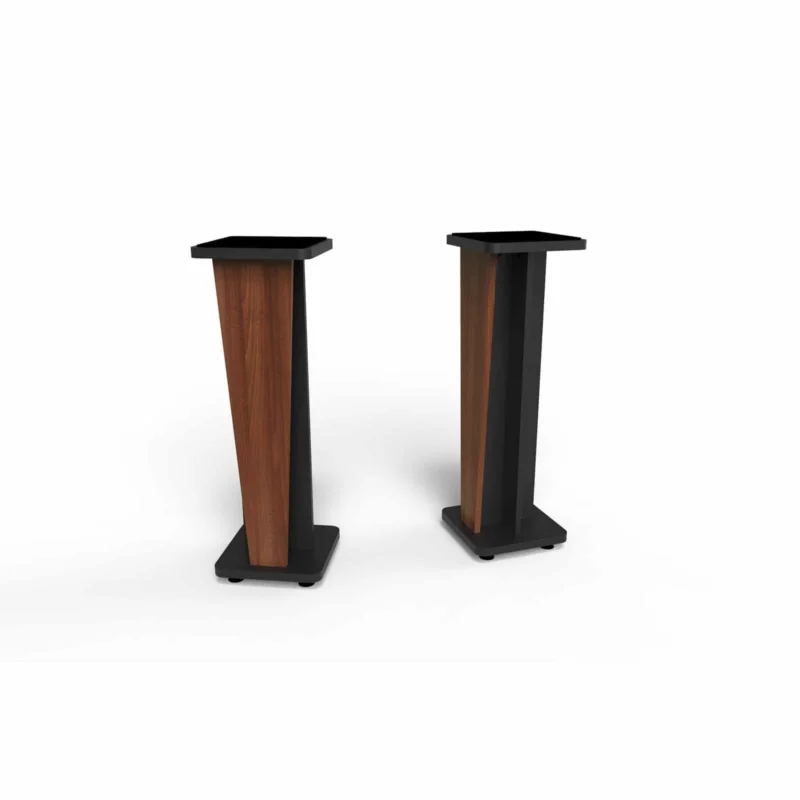 Meilleure Vente Zaor Croce Stand 36 (coppia) - Walnut/Black