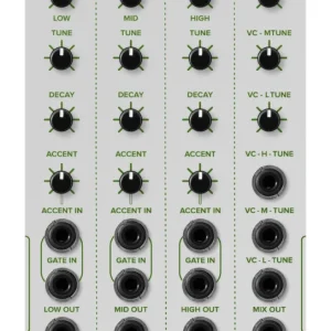 TipTop Audio TOMS909 TR909 VC Analog Toms Generator NS - White Must-Have