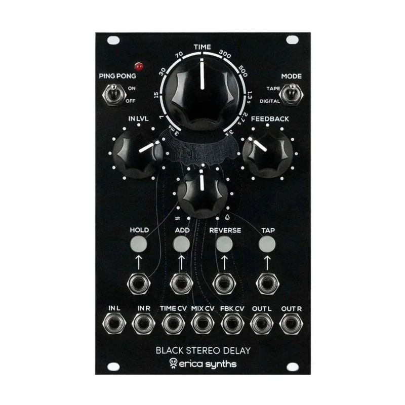 Vente Directe Erica Synths Black Stereo Delay