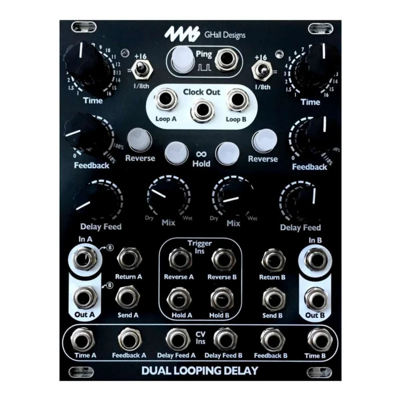 4MS DLD Dual Looping Delay (Black) Commander Maintenant
