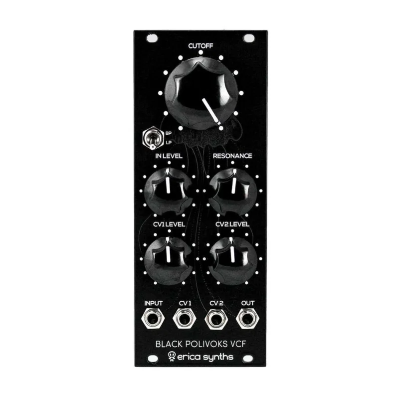 Erica Synths Black Polivoks VCF V2 Haute Qualité