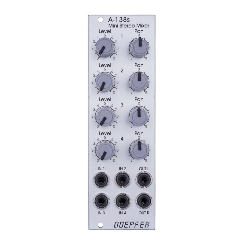 Doepfer A-138s Mini Stereo Mixer Prix Réduit