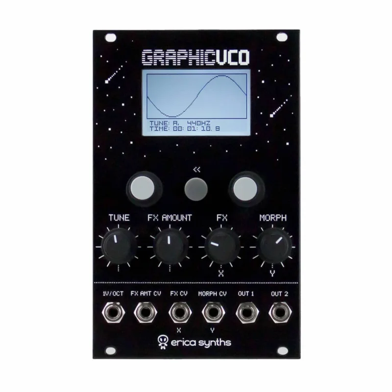 Expédition Rapide Erica Synths Graphic VCO