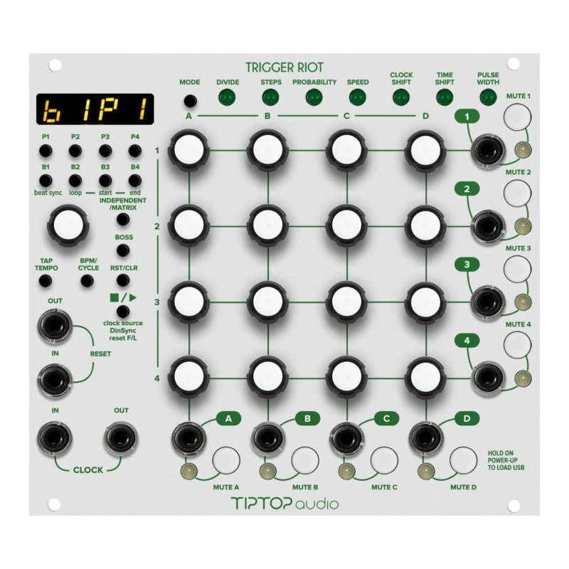 TipTop Audio Trigger Riot (White) Dernière Chance