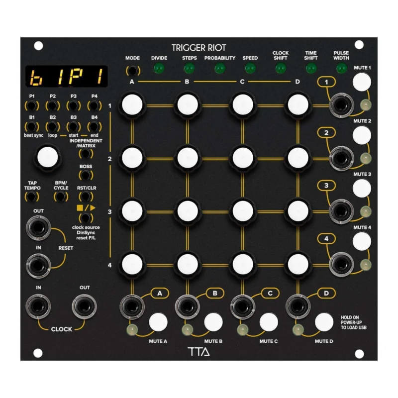 TipTop Audio Trigger Riot (Black) Affaire À Saisir