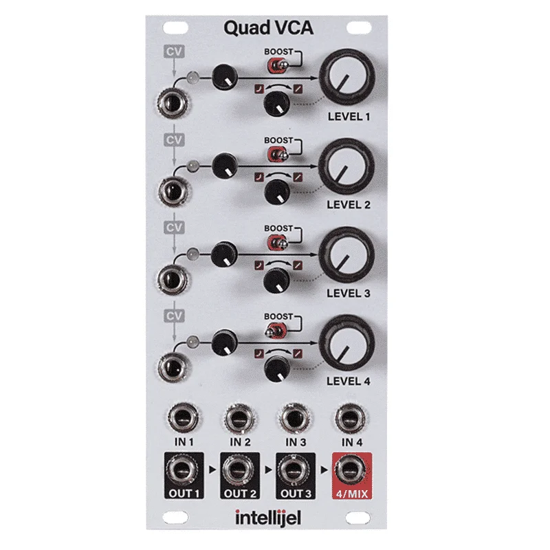 Jusqu'à Épuisement Des Stocks Intellijel Quad VCA