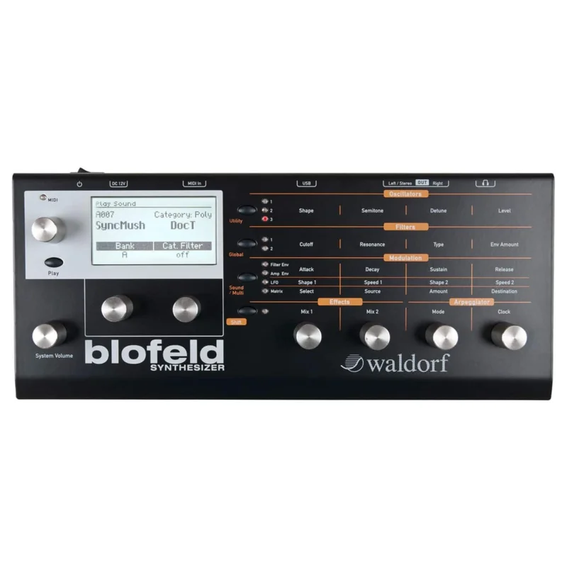WALDORF Blofeld Black Retour Gratuit