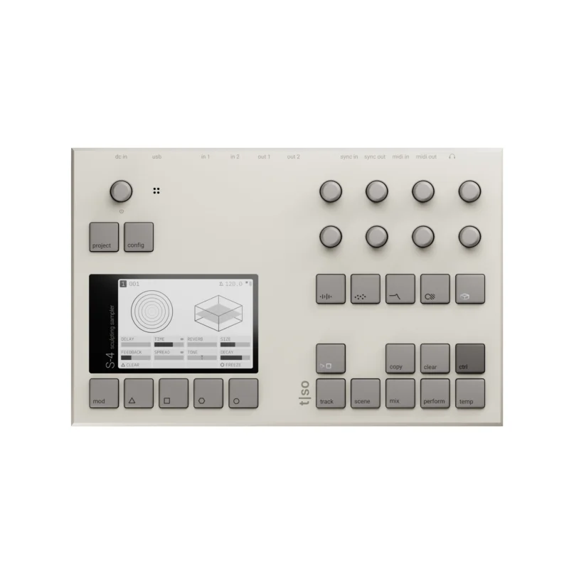 Nouveauté Torso Electronics S-4 white sculpting sampler