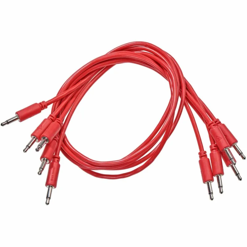 Black Market Modular Patchcable 5-Pack 75 cm red Certifié