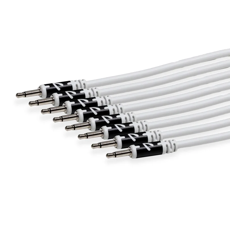 Dernière Chance Joranalogue Patch 15 white - Set of 8 cables