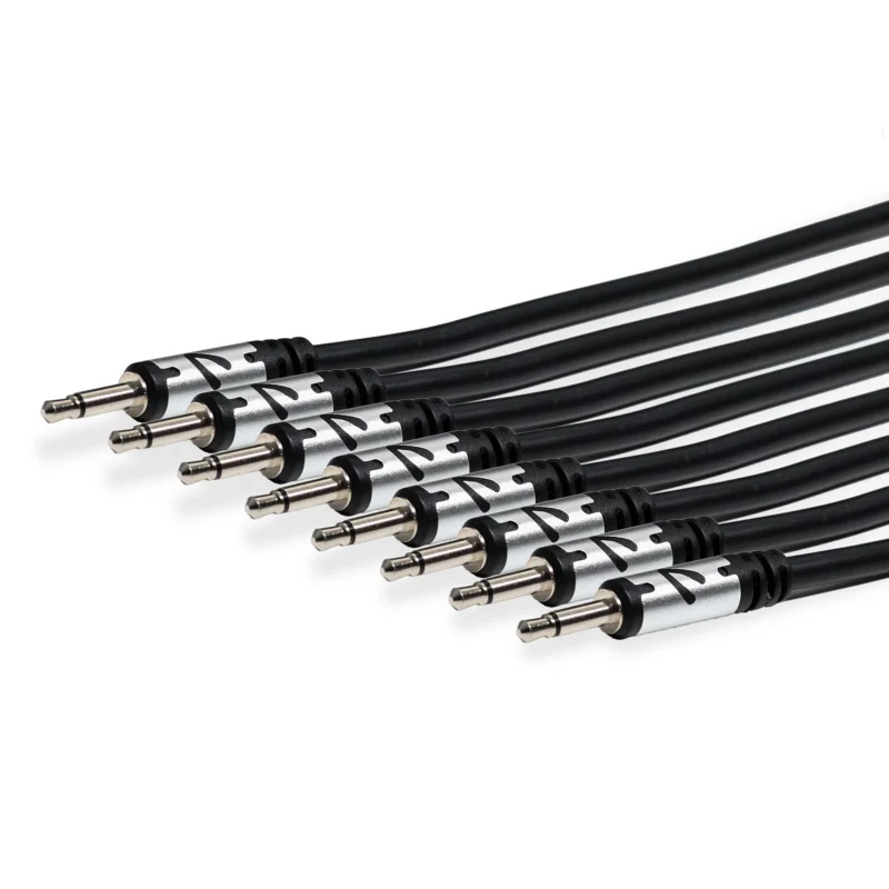 Meilleure Vente Joranalogue Patch 30 black - Set of 8 cables
