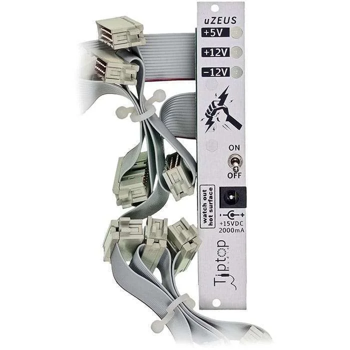 TipTop Audio uZeus 4HP with Flying Busboard (Silver) Promotion Saisonnière