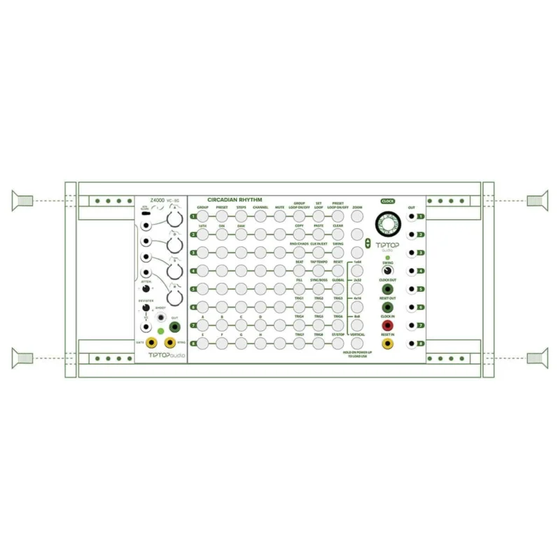 Vente Flash TipTop Audio Z-Rails 84HP Silver