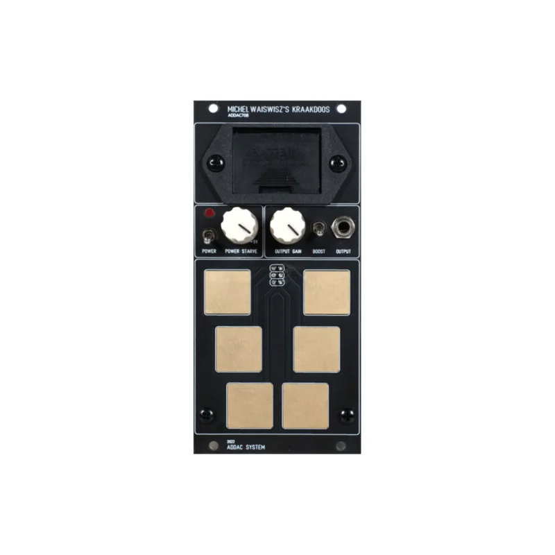 ADDAC708 Michel Waiswisz‘s Cracklebox Satisfait Ou Remboursé