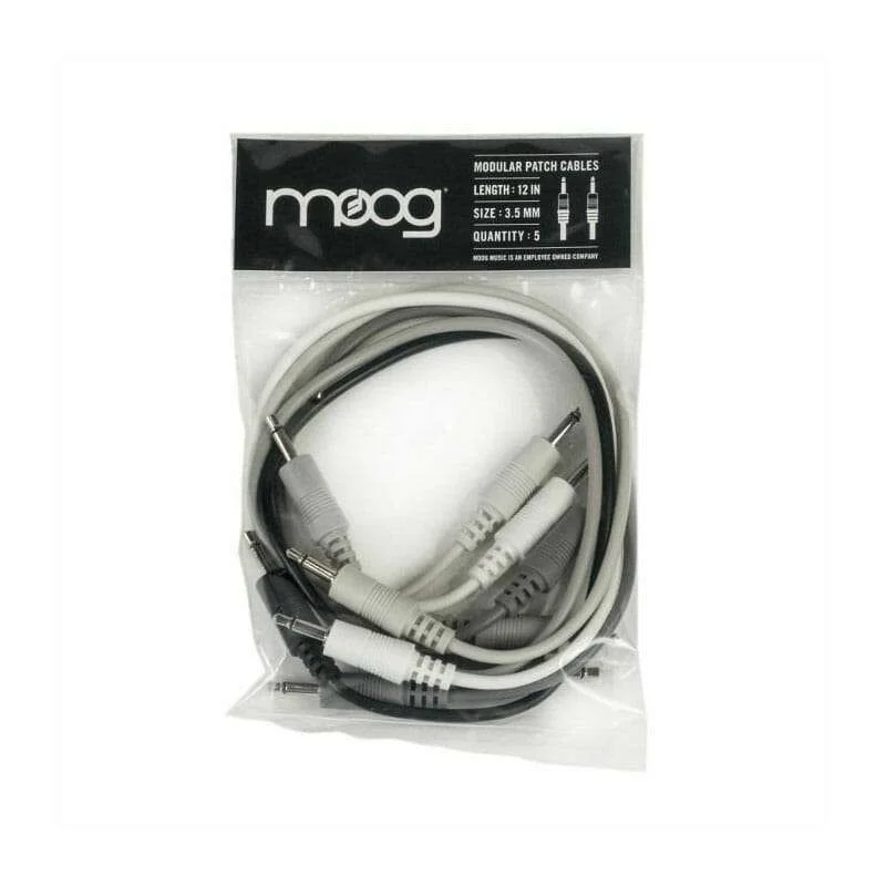 Moog Cable Set (5 pezzi) da 12" Dernier Modèle