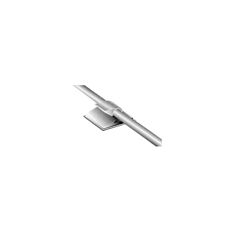 10 ATTACHES AUTO-ADHESIVES POUR CABLE Ø 5.8 à 6.5MM Livraison Express