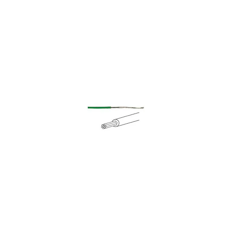 100M FIL DE CABLAGE ø1.4MM 0.2 MM2 MULTIBRIN VERT Nouveauté