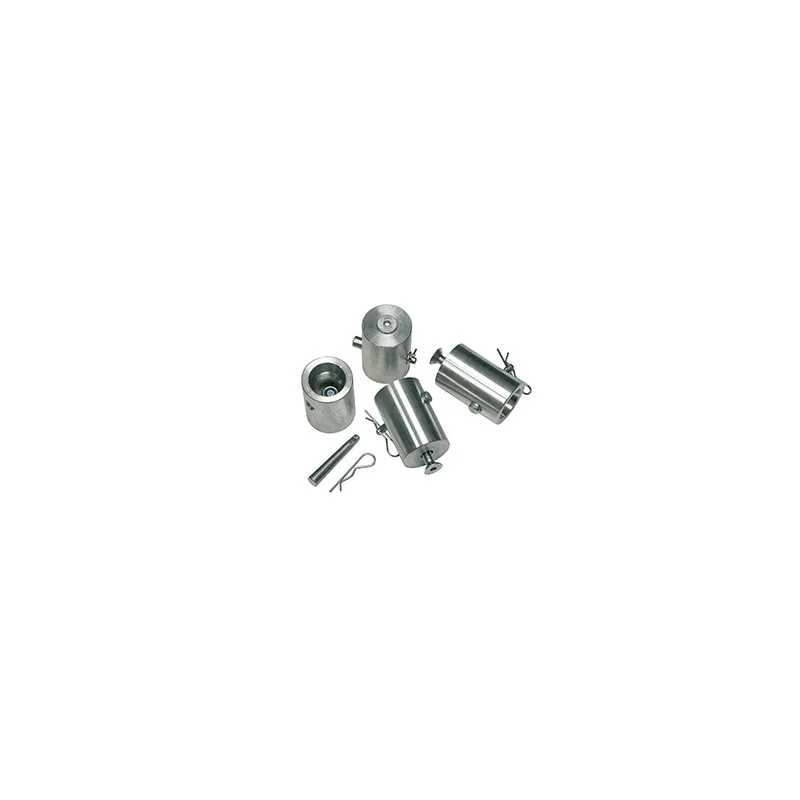 Nouvelle Collection KIT JONCTION FEMELLE POUR EMBASE (4 MANCHONS FEMELLES + GOUPILLES + CLIPS)