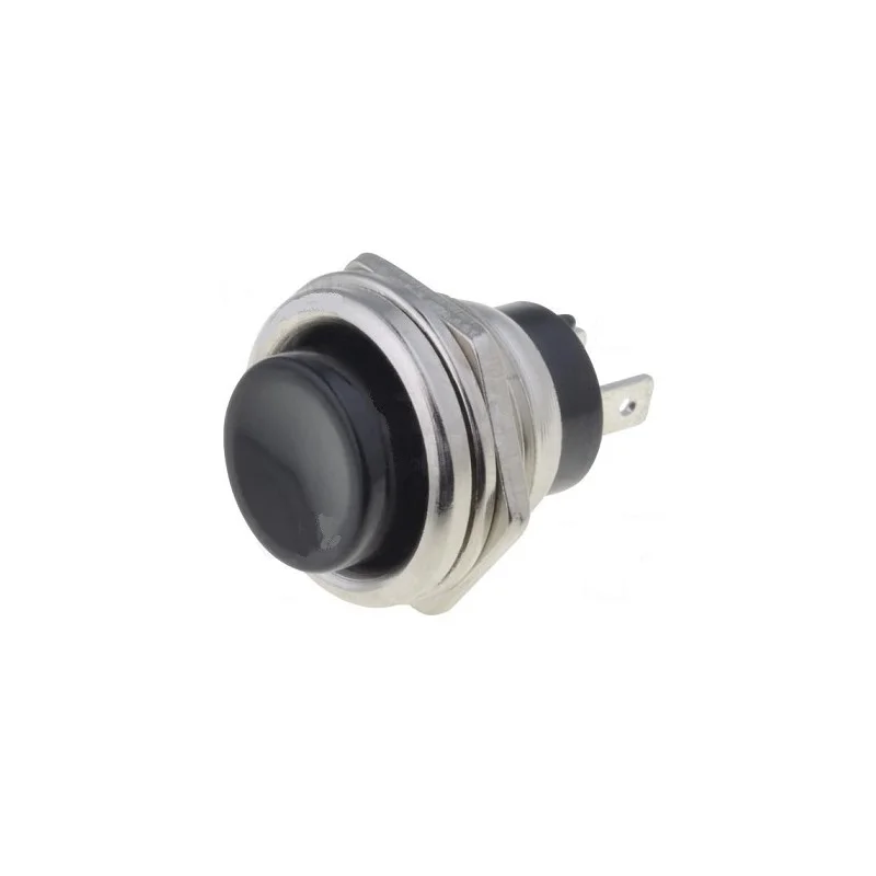 POUSSOIR 1A 250V OFF-(ON) NOIR (6080) Prix Promo