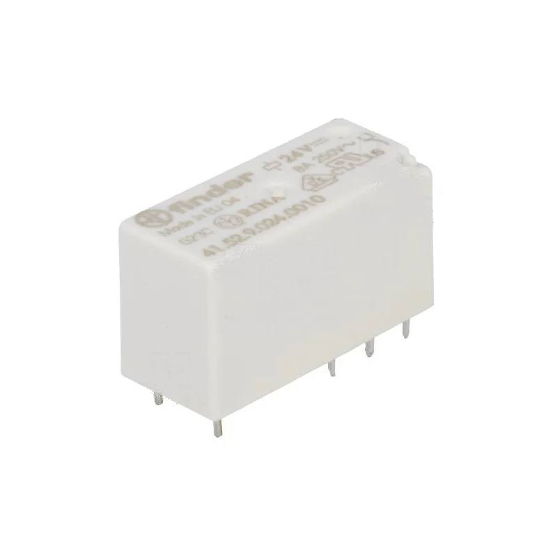 RELAIS BOBINE 24Vcc - CONTACT 2RT 8A 250Vca FINDER (6080) Seulement Aujourd'hui