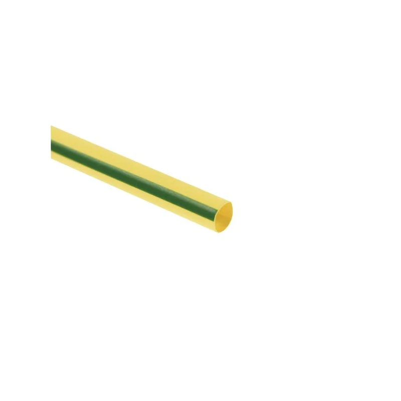Solde GAINE THERMORETRACTABLE 2 1 - 4.8mm - VERT/JAUNE - 1 METRE