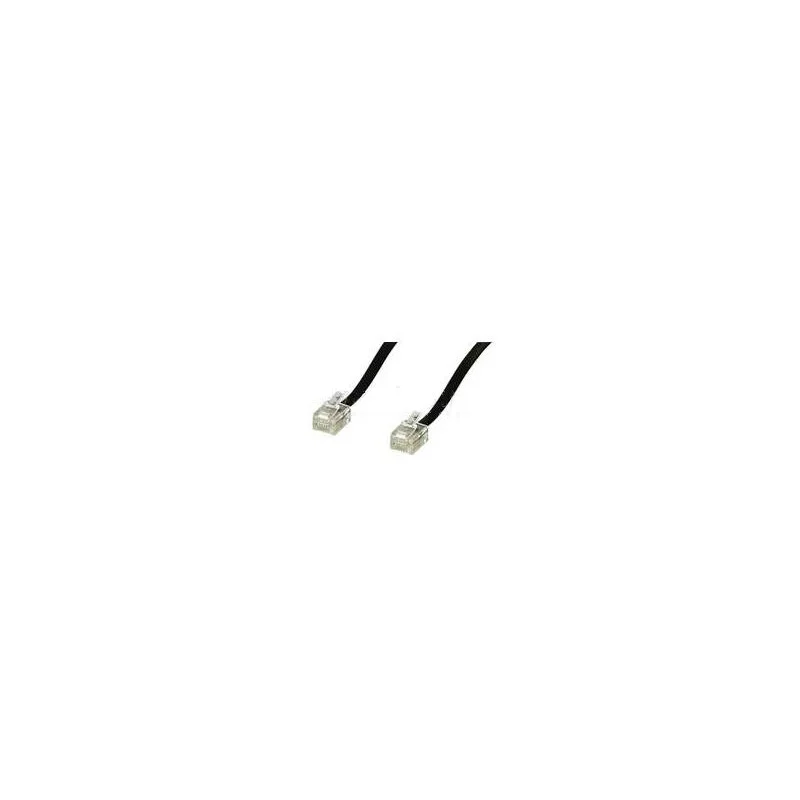 CORDON RJ11 / 6P4C - MALE/MALE - 6 METRES GOOBAY (100150) Top Vente