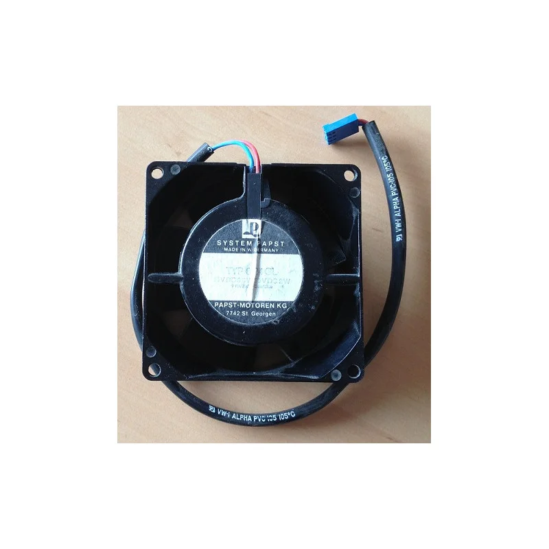 VENTILATEUR 24Vcc (18-30Vcc) 50mA 80X80X38mm FIN DE SERIE (120180) Marque