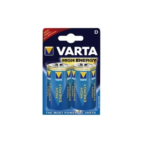 2 PILES ALCALINES 1,5V LR20 D VARTA Meilleur Prix
