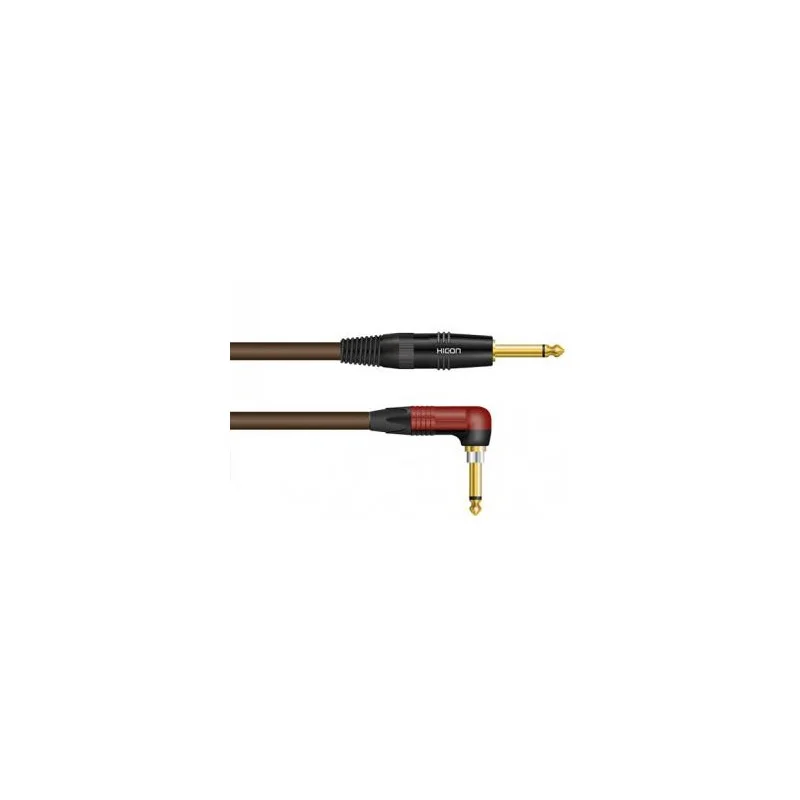Acheter Direct CABLE INSTRUMENT JACK MONO HICON + JACK MONO SILENT NEUTRIK COUDE 6M