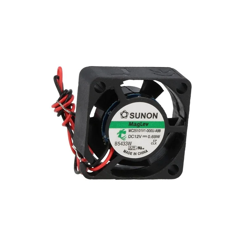 VENTILATEUR 12Vcc 0,057A 0.69W 25X25X10mm 5.95m3/H 23dBA 13000RPM (6080) Meilleure Vente