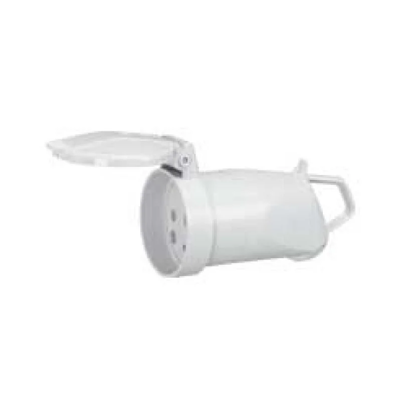 Achetez Aujourd'hui FICHE SECTEUR FEMELLE PLEXO 5 POLES 3P+N+T 400V 20A IP44 GRISE
