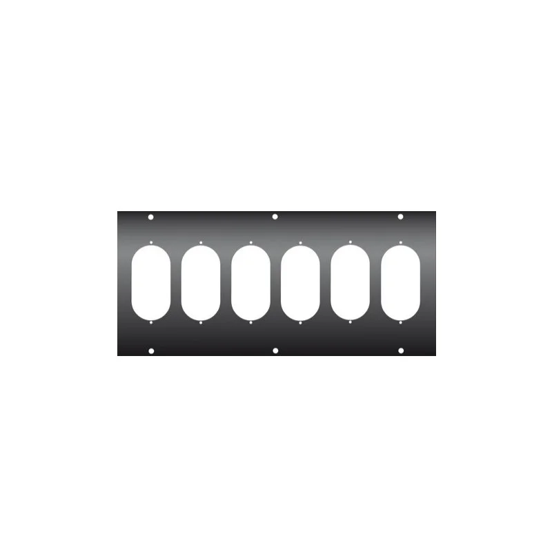 Acheter Direct FACE AVANT NOIRE POUR 6 EMBASES K501 350 X 160MM