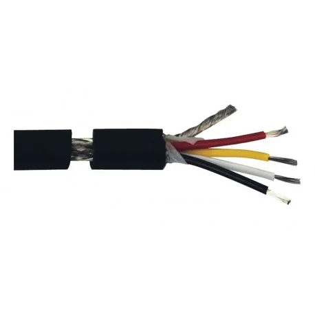 Commander Vite BOBINE 25 METRES CABLE DMX 0.34mm² 110 OHMS 4C+M 6.50mm TESCA
