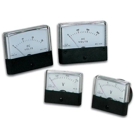 VOLTMETRE ANALOGIQUE DE TABLEAU 30Vcc 70X60mm (100150) Bon Marché