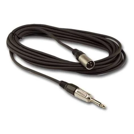 CORDON XLR MALE - JACK MALE 6.35 MONO 1.50 METRE Remise