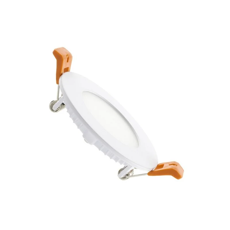 Dernière Chance DALLE LED RONDE EXTRA PLATE 230V 3W BLANC CHAUD 2700°K-3200°K 230 LUMENS
