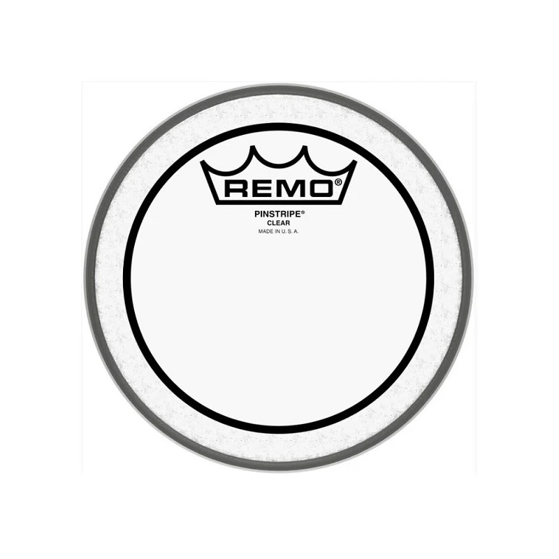 Seulement Aujourd'hui PEAU DE TOM 10" PINSTRIPE TRANSPARENTE REMO