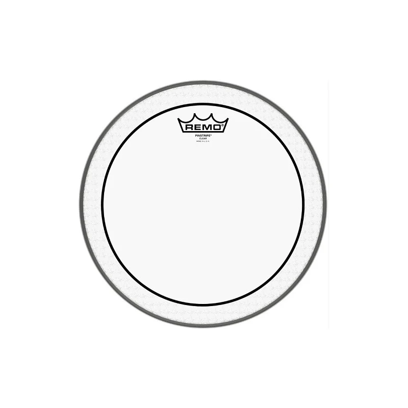 PEAU DE TOM 12" PINSTRIPE TRANSPARENTE REMO Retour Gratuit