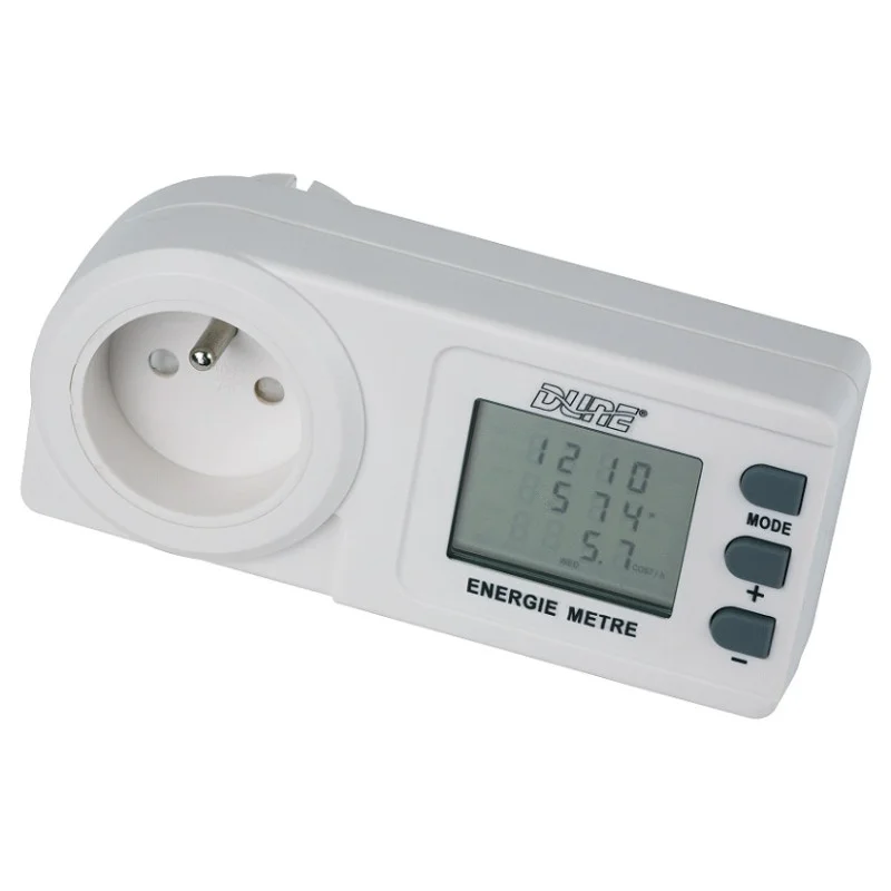 WATTMETRE ENERGIE METRE 230V 16A (FONCTIONNE UNIQUEMENT BRANCHE) Acheter En Ligne